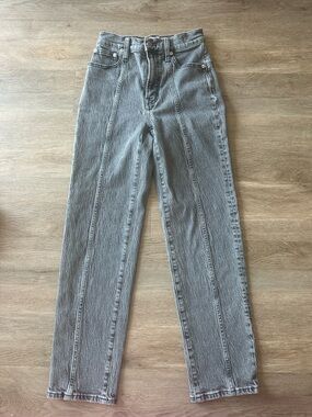 Madewell Gray Skinny Jeans - Neutral Everyday Style